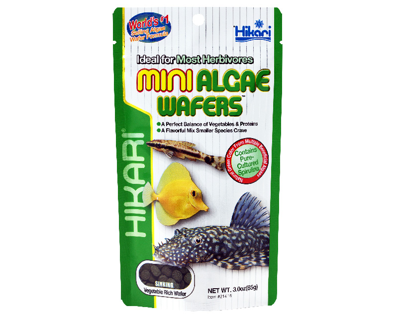 Hikari Tropical MINI ALGAE WAFERS 3.0 oz (85g)