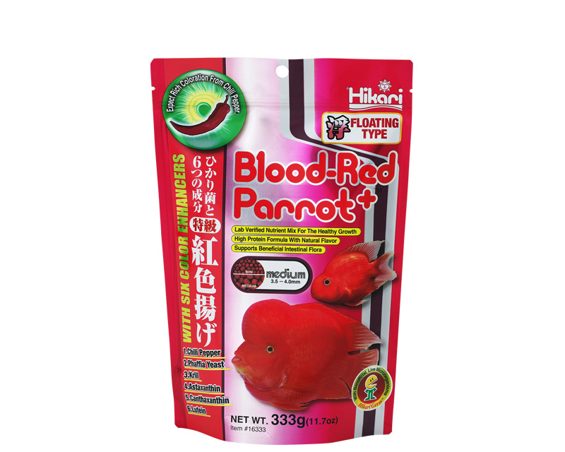 Blood-Red Parrot+ medium 333g